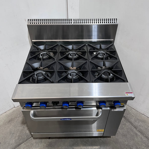 Cookrite AT80G6B-O 6 Range Oven