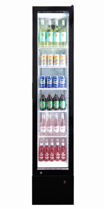 Norsk NSK-160B Single Glass Door Fridge