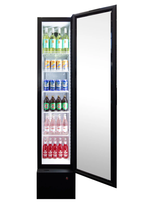 Norsk NSK-160B Single Glass Door Fridge