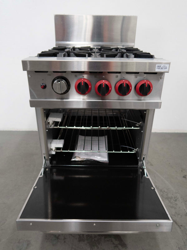 Gasmax GBS4TS 4 Burner Cooktop + Oven