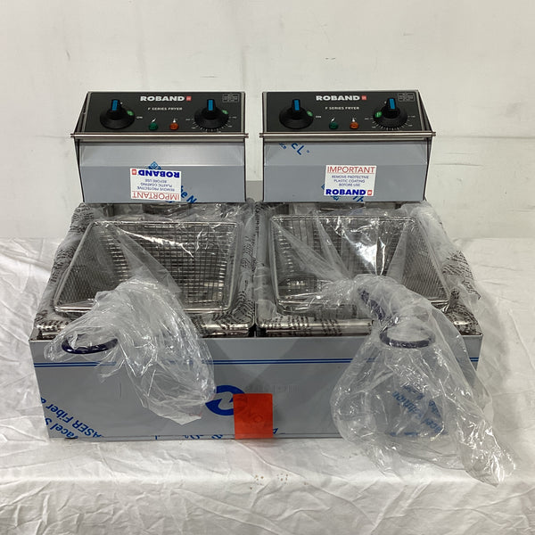 Roband F25 Benchtop Double Pan Fryer