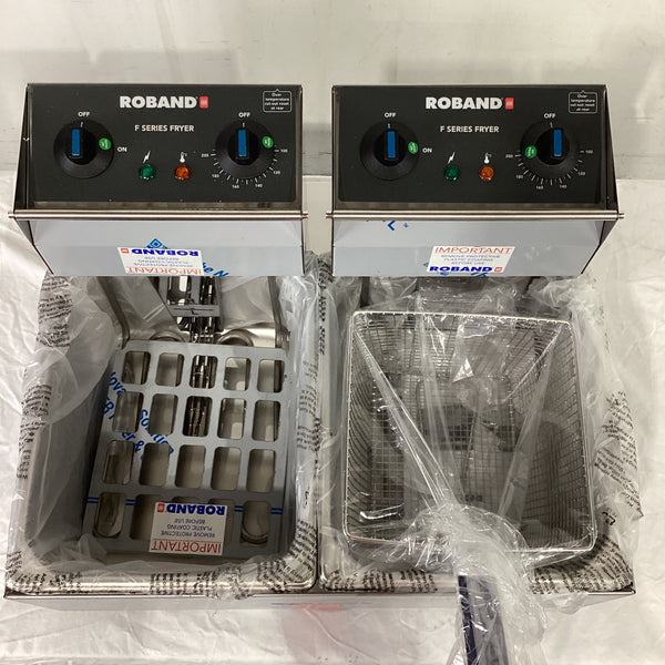 Roband F25 Benchtop Double Pan Fryer