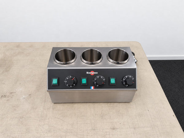 Krampouz BECIC3 Tripple Sauce Warmer