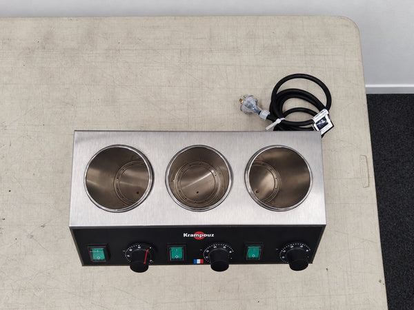 Krampouz BECIC3 Triple Sauce Warmer