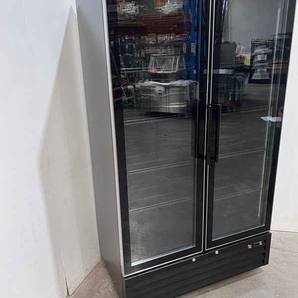 Norsk NSK-1000-NLB-BLK Upright Display Fridge