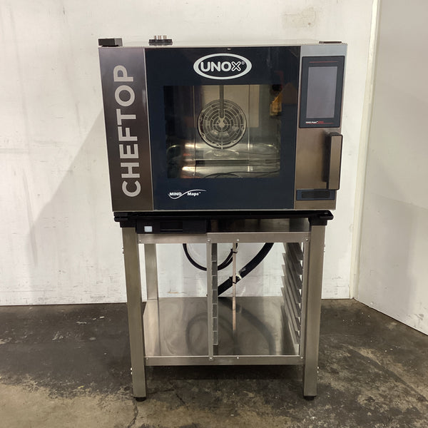 Unox CHEFTOP XEVC-0511-E1RM-MS Combi Oven + Stand