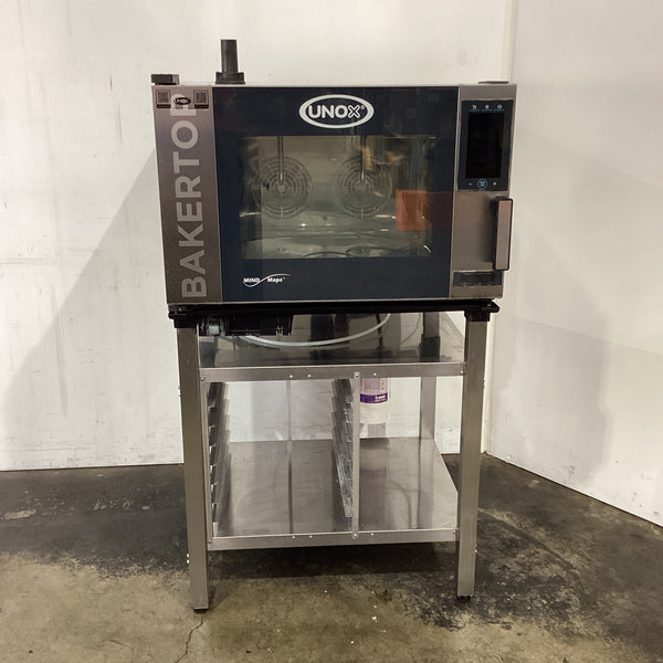 Unox BAKERTOP XEBC-04EU-EPRM Combi Oven + Stand