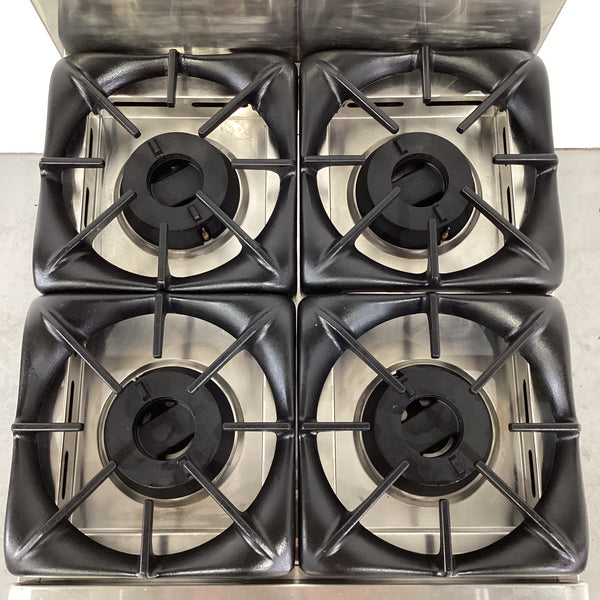B&S OV-SB4 FF 4 Burner Range Oven