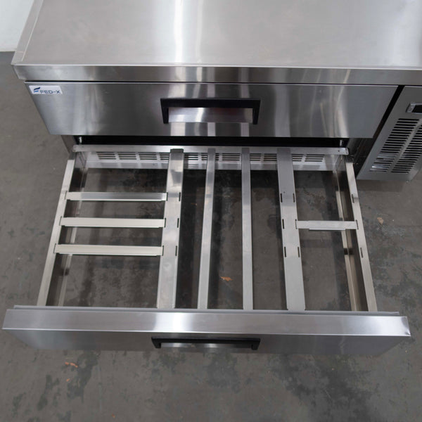 FED-X XCB-48 2 Drawer Undercounter Fridge