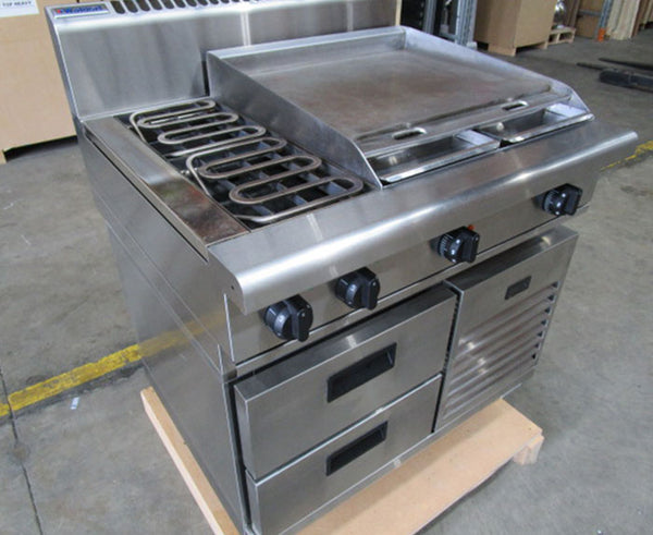 Waldorf RN8606E-RB Cooktop with Refrigerated Base