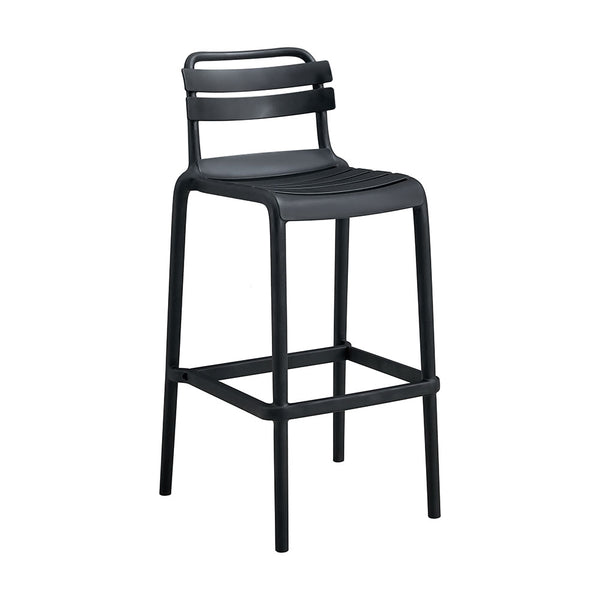 Alba Outdoor Resin Bar Stool