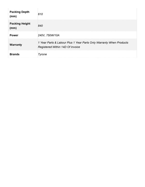 Tyrone B10GX - Planetary Mixer