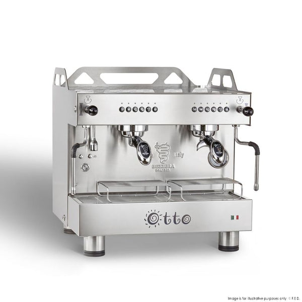Bezzera Otto Silver - Compact 2 Group Coffee Machine