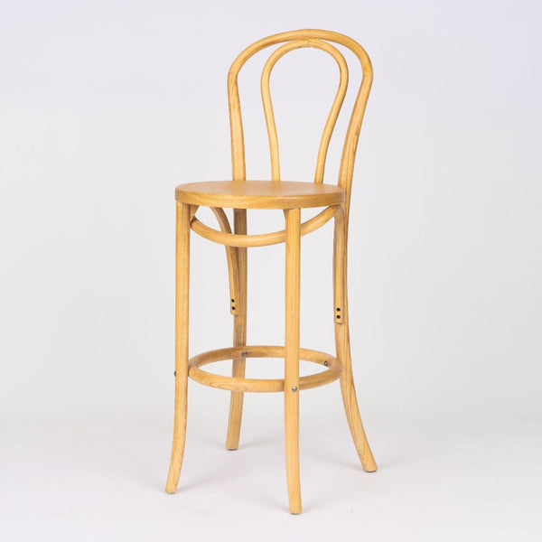 Bentwood Timber Bar Stool