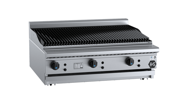 B+S Black CBR-9BM - Bench Mounted Char Broiler