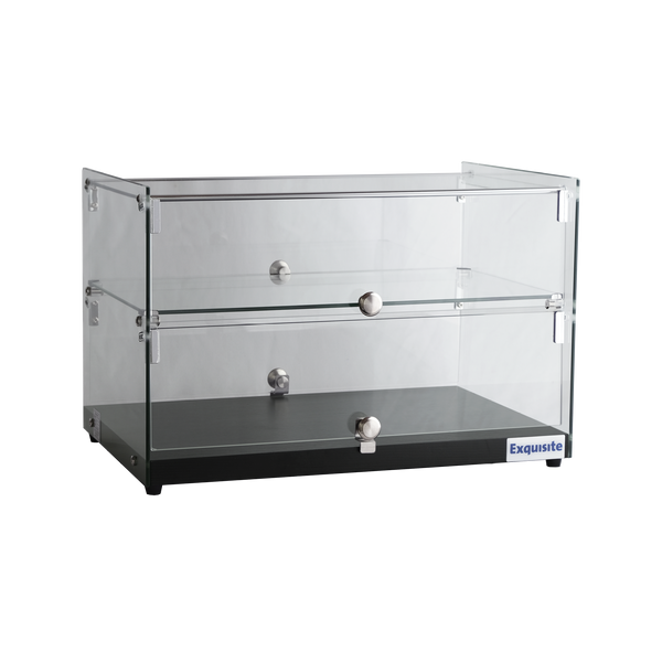 Exquisite CD50 Black - Two Tier Ambient Cake Display