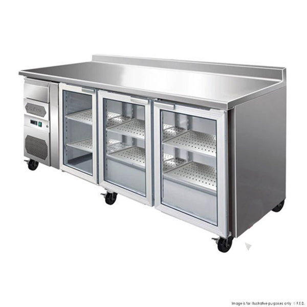 Thermaster CM20G - Three Door Bar Fridge