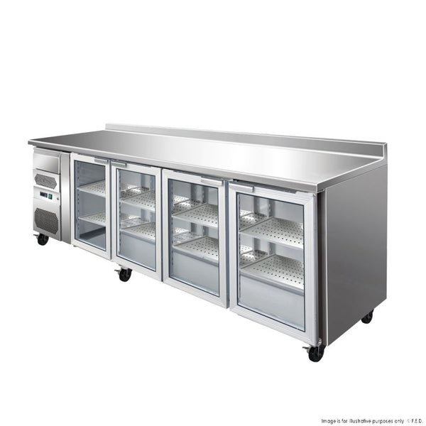Thermaster CM25G - Four Door Bar Fridge