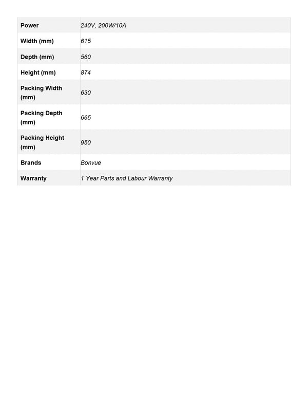 Bonvue CTA-146 - Countertop Cold Food Display