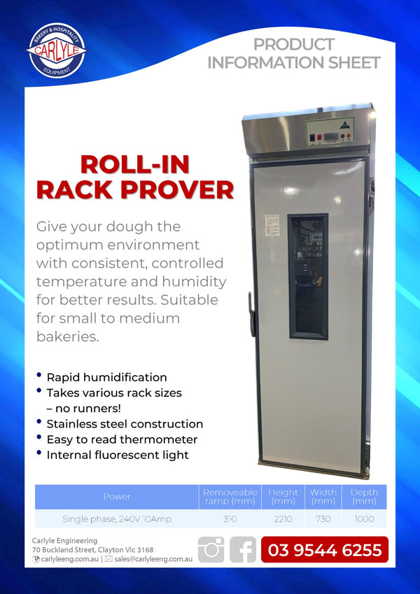 Carlyle Ultima P/Roll In - Roll/Wheel-In Rack Prover