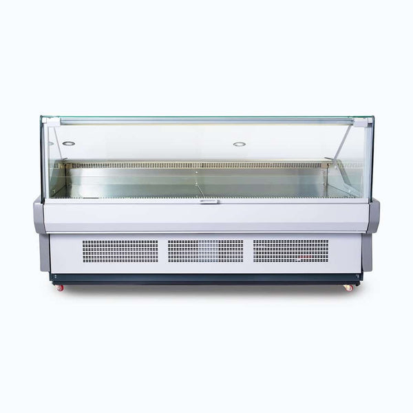 Bromic DD2500SG-NR - Square Glass Deli Display