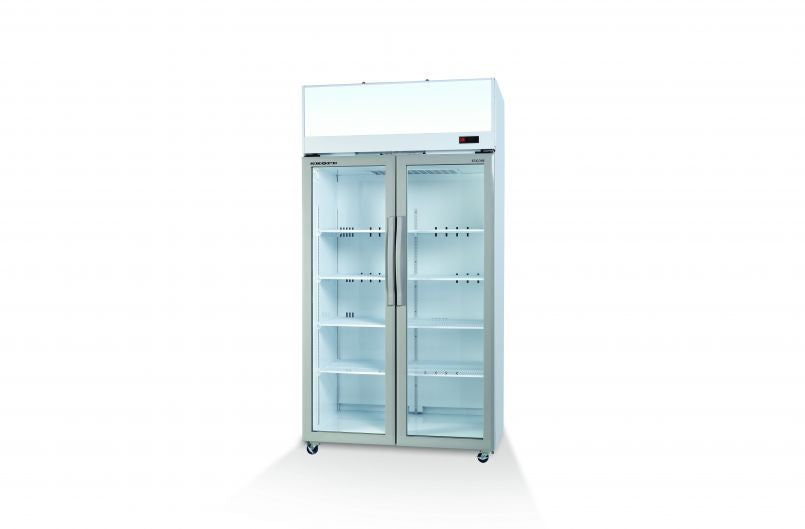 Skope TCE1000N Double Door Fridge SilverChef