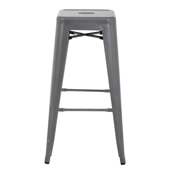 Bolero DM934 - Four Steel Bistro High Stools