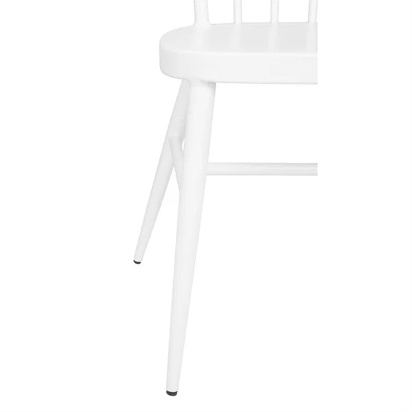 Bolero DP718 - Four Windsor White Aluminium Chairs
