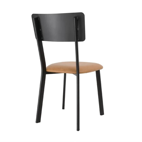 Bolero DR300 - Four Vintage Camel Side Chairs