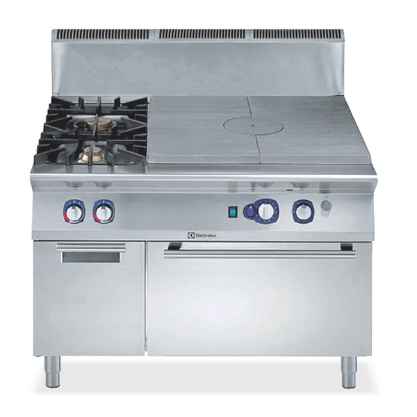 Electrolux Professional 900XP E9STGLT01A - Two Burner Gas Target Top on Gas Oven