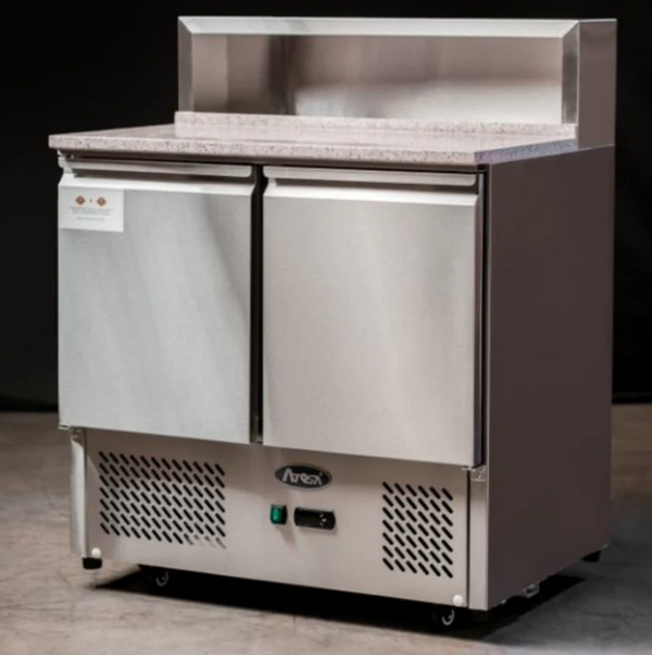 Atosa ESL3831 2 Door Prep Fridge