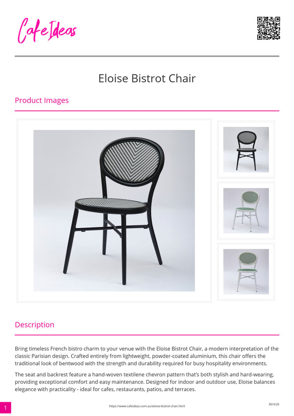 Eloise Bistrot Chair