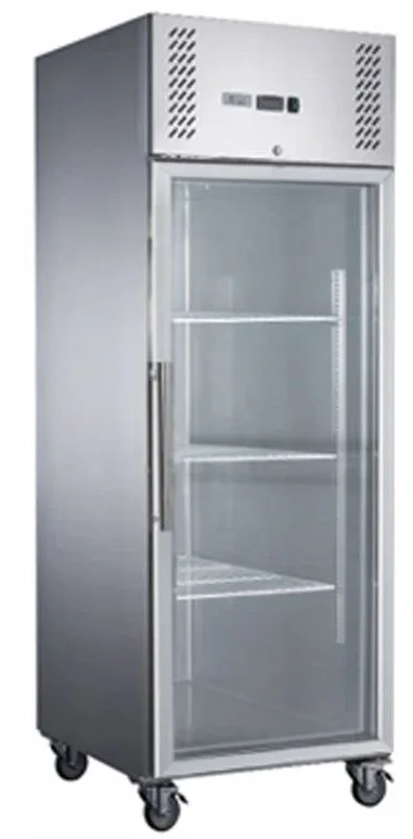 FED-X XURC600G1V Upright Glass Door Fridge