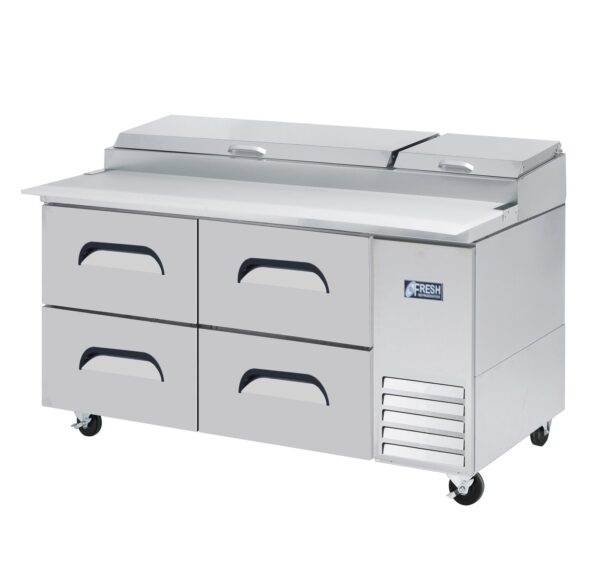 Fresh Refrigeration FPT-67-D2 - Pizza Prep Refrigerated Drawers