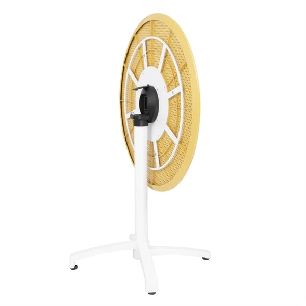 Bolero FT622 - Mustard Yellow Folding Table 800mm