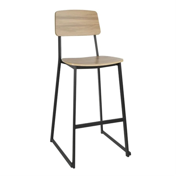 Bolero FU525 - Two Beaufort Wooden Interior High Stools