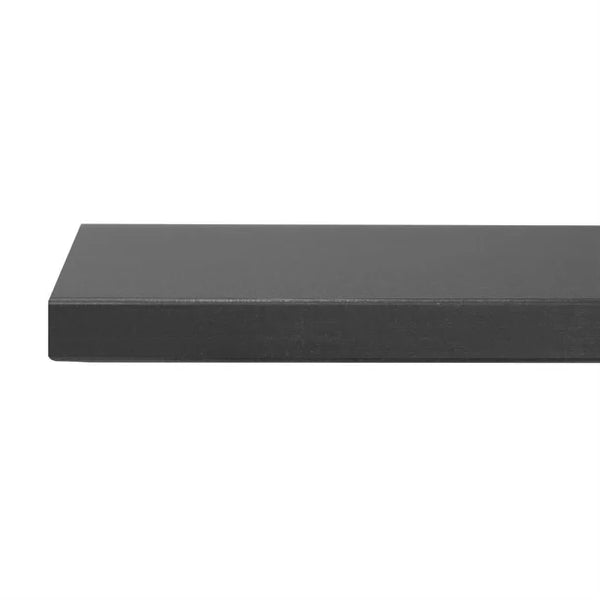 Bolero FU530 - Matte Black Square Outdoor Table Top 700mm