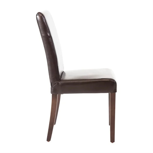 Bolero GF955 - Two Faux Leather Dining Chairs
