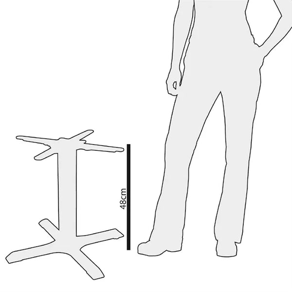 Bolero GH445 - Coffee Height Table Base