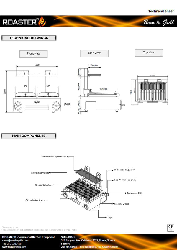Roaster GP2G - Parilla Grill