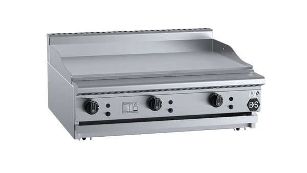 B+S Black GRP-9BM - Bench Mounted Grill Plate