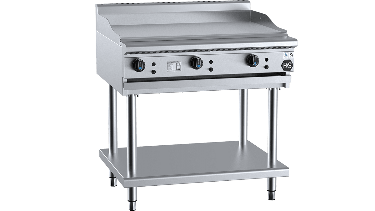 B+S Black GRP9 Grill Plate SilverChef