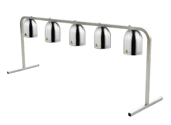 ICE HLB0005 - Quintuple Benchtop Heat Lamp