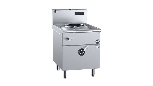 B&S IN-W1-8 Single Hole Induction Wok 8kW