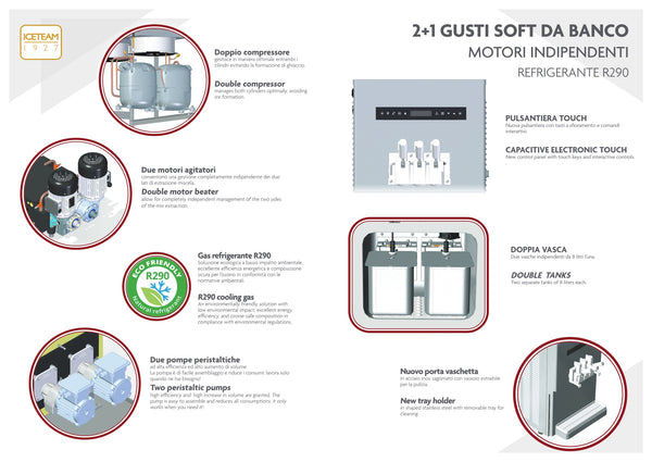 Iceteam 1927 INOX 453 - Soft Serve Machine