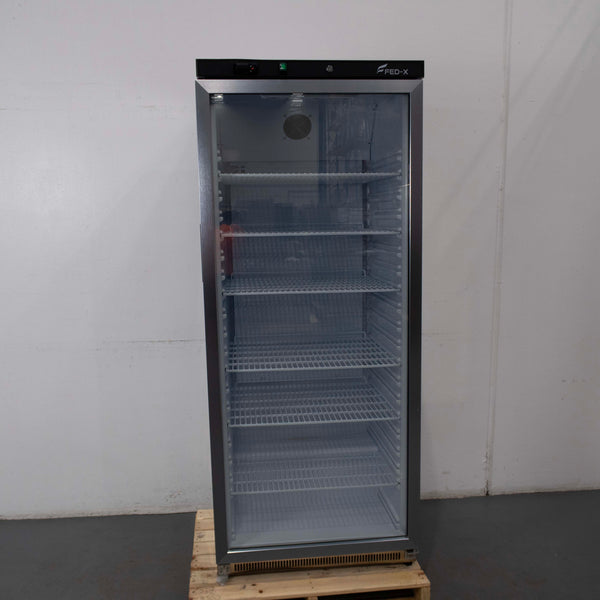 FED XR600SG Upright Display Fridge