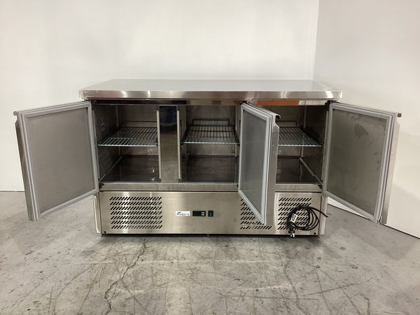 FED-X XGNS1300B Compact Workbench Fridge