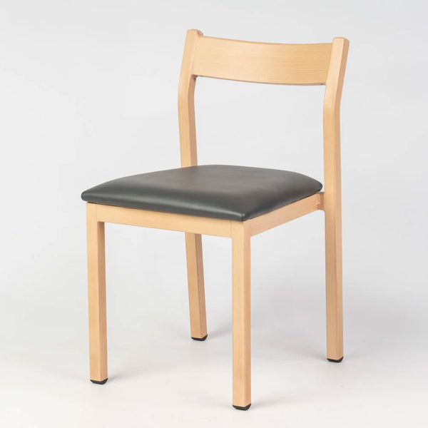 Imola Aluminium Dining Chair Beech