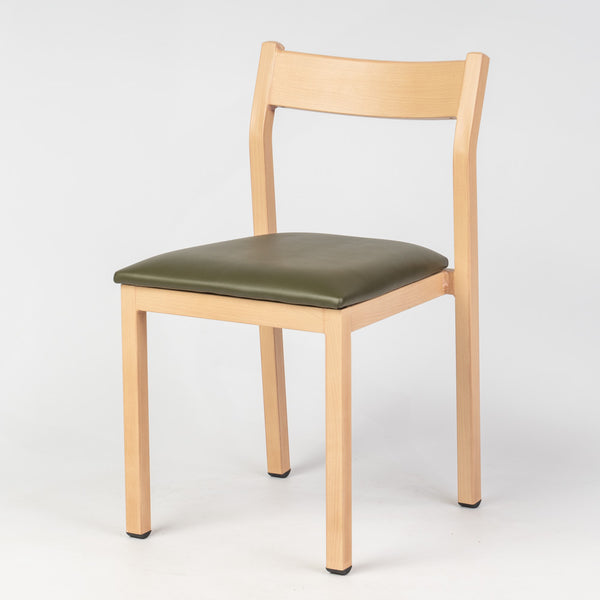 Imola Aluminium Dining Chair Beech