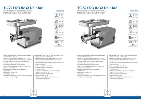 Tre Spade MNS2222 - Meat Mincer